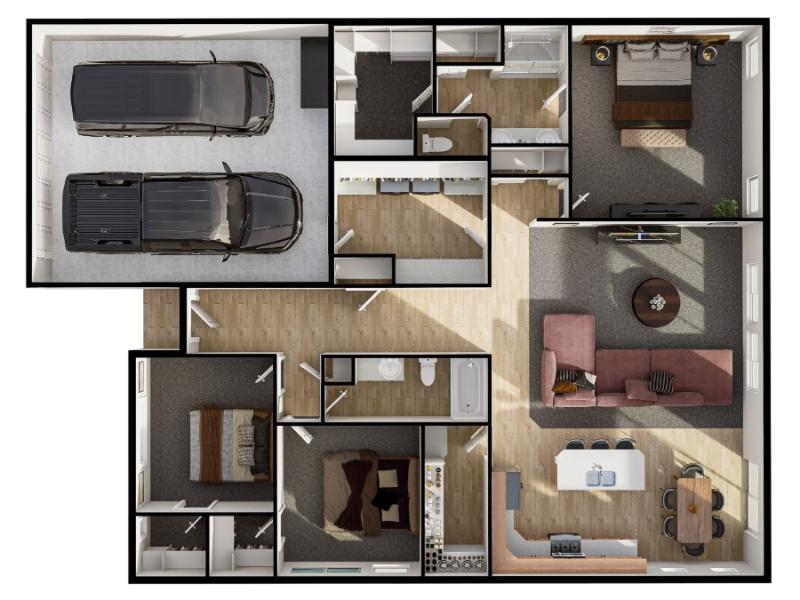 Lewiston Floorplan